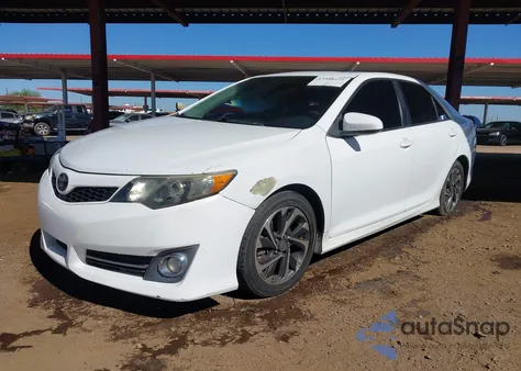 2012 Toyota Camry Se z USA, uszkodzony, nr VIN 4T1BF1FK6CU134204